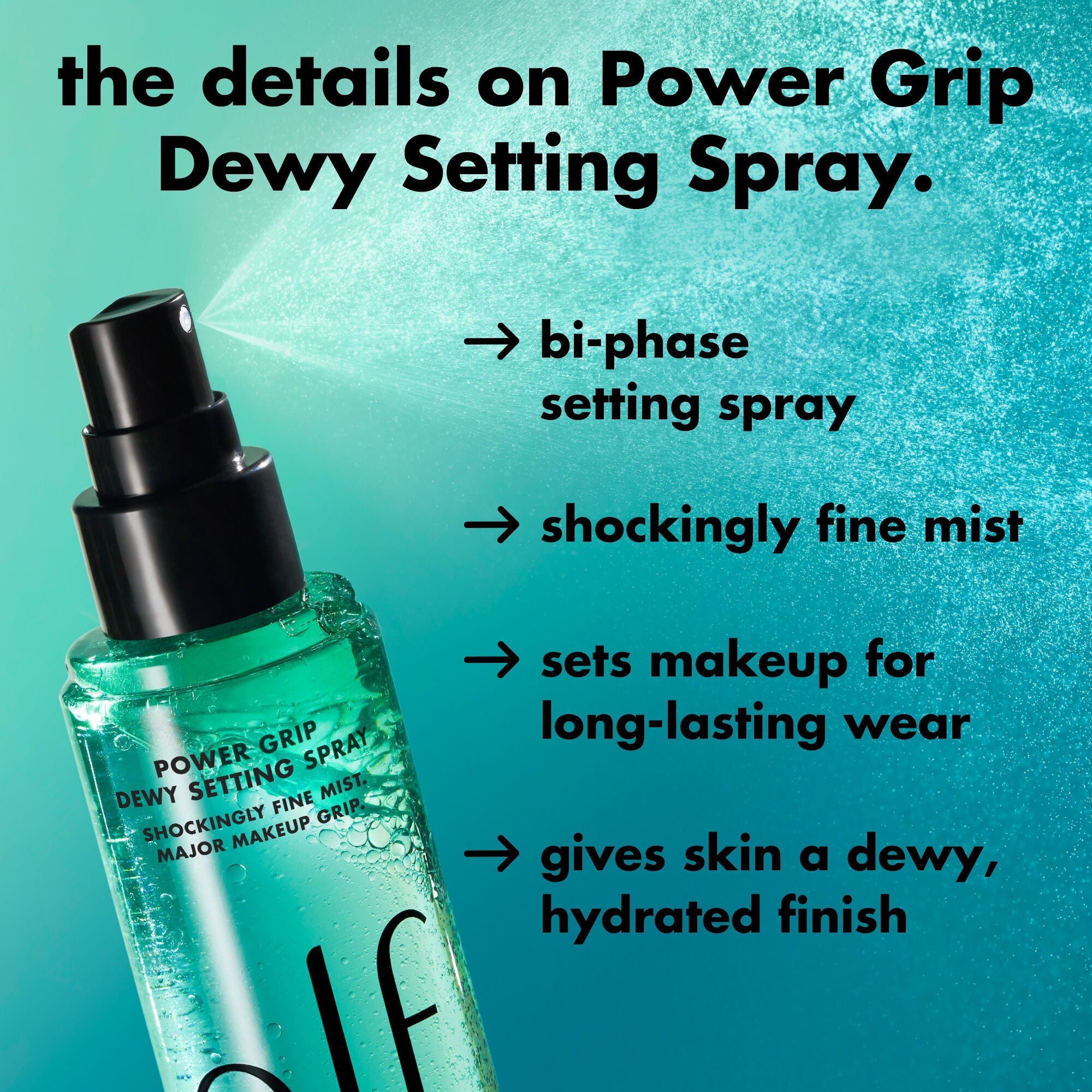 E.l.f. Cosmetics Power Grip Dewy Setting Spray