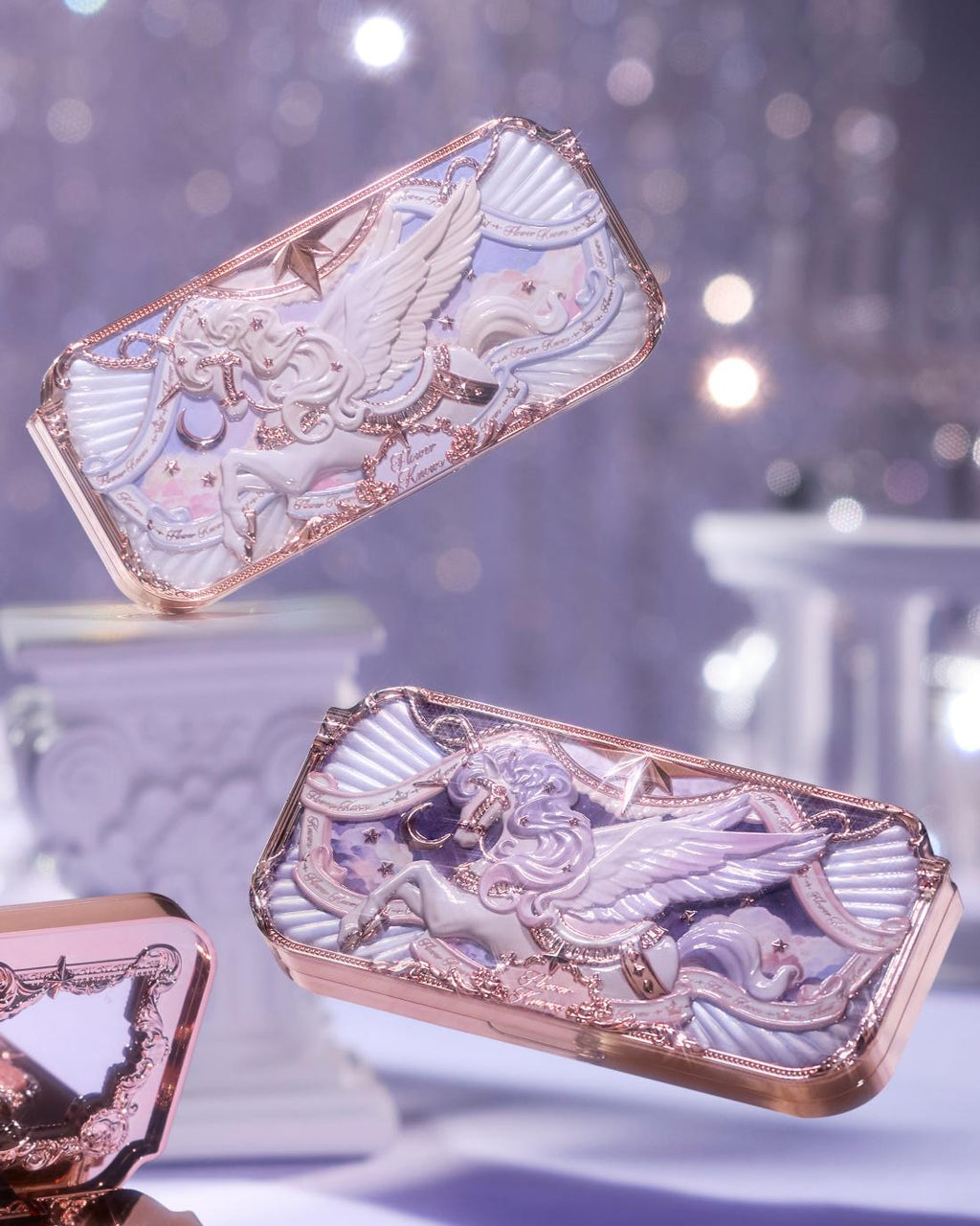 Flower Knows Knight Unicorn Treasure Chest Set A
