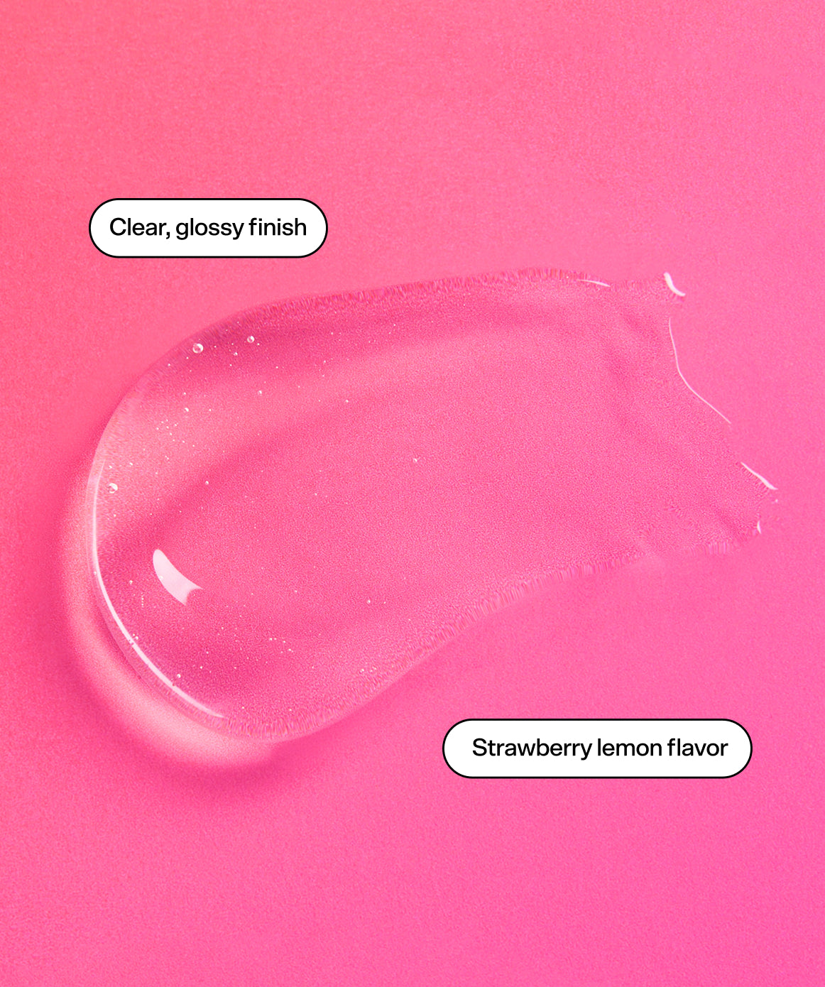Talk Back Strawberry Lemon Lip Gloss by Bubble x Poppi