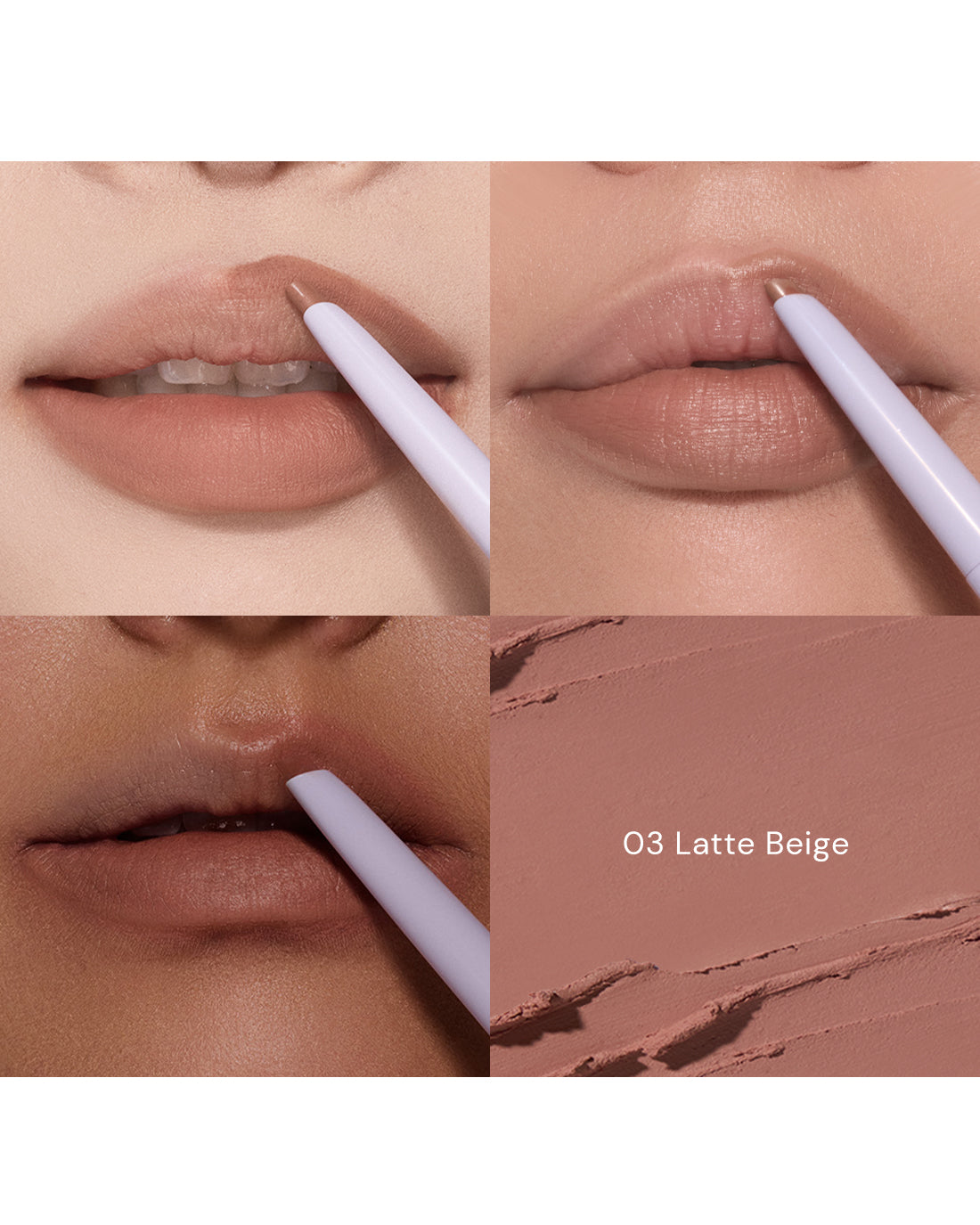 Flower Knows Knight Unicorn Lip Liner 01 Apricot Nude