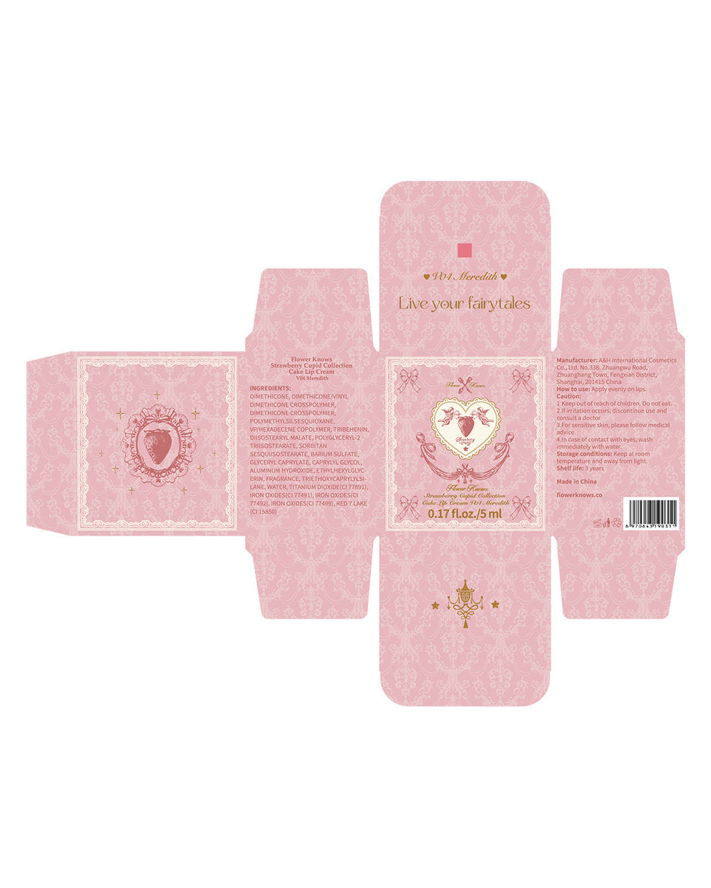 Strawberry Cupid Cake Lip Cream