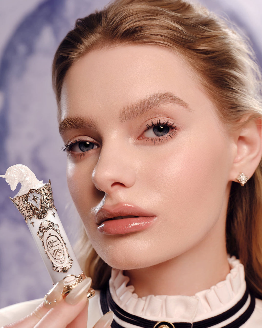Flower Knows Knight Unicorn Glazed Lipstick 3.5g Stellar Wish