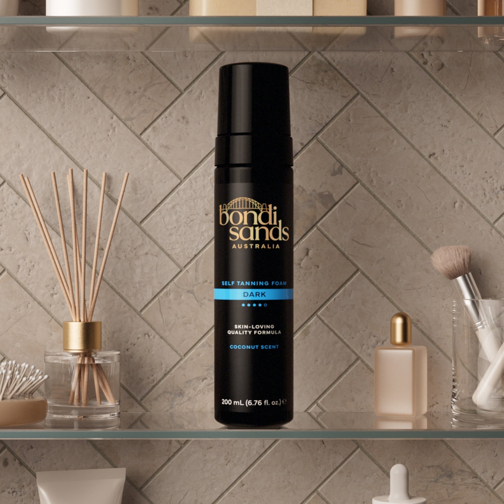 Self Tanning Foam Dark 200ml