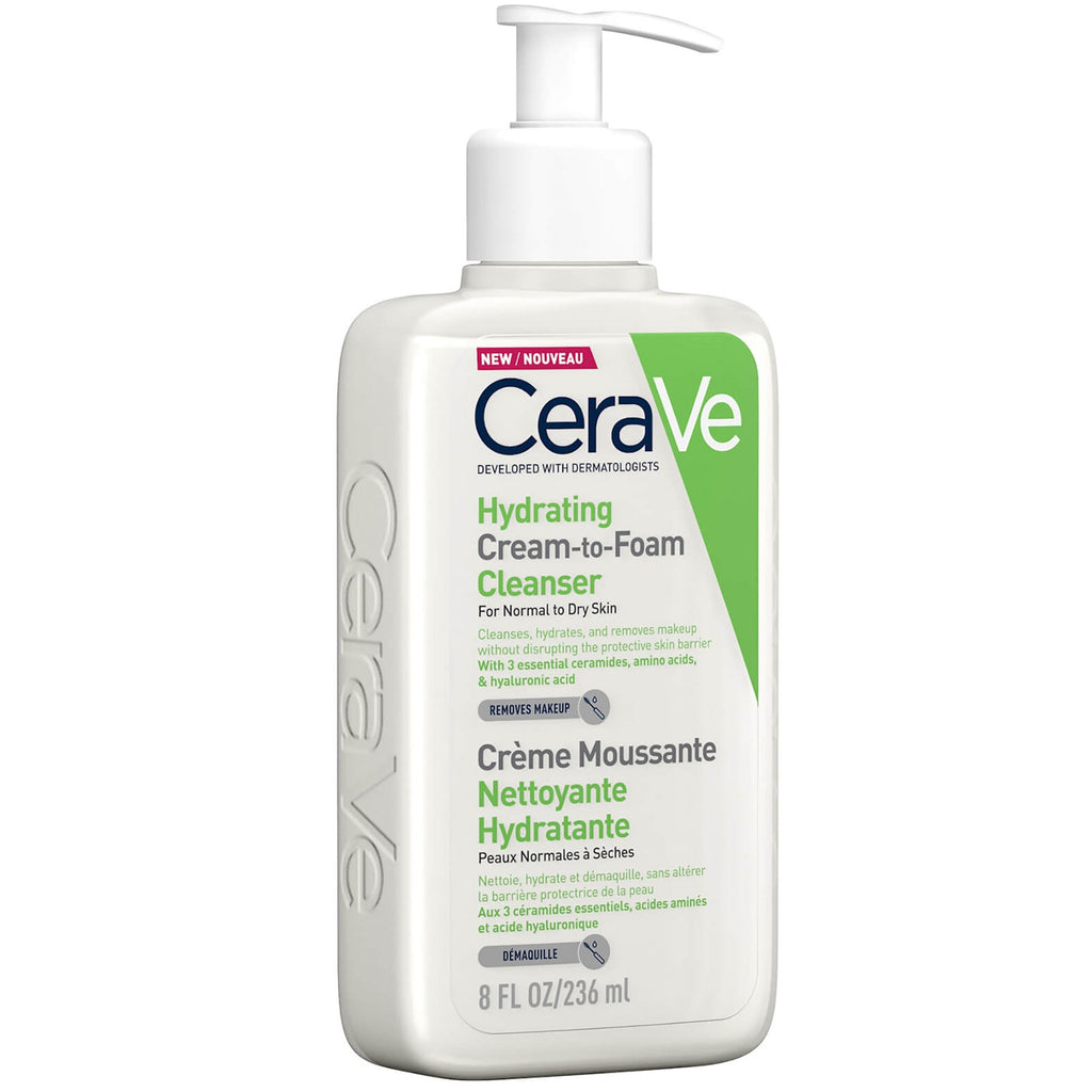 Hydrating Cream-to-Foam Cleanser 236ml