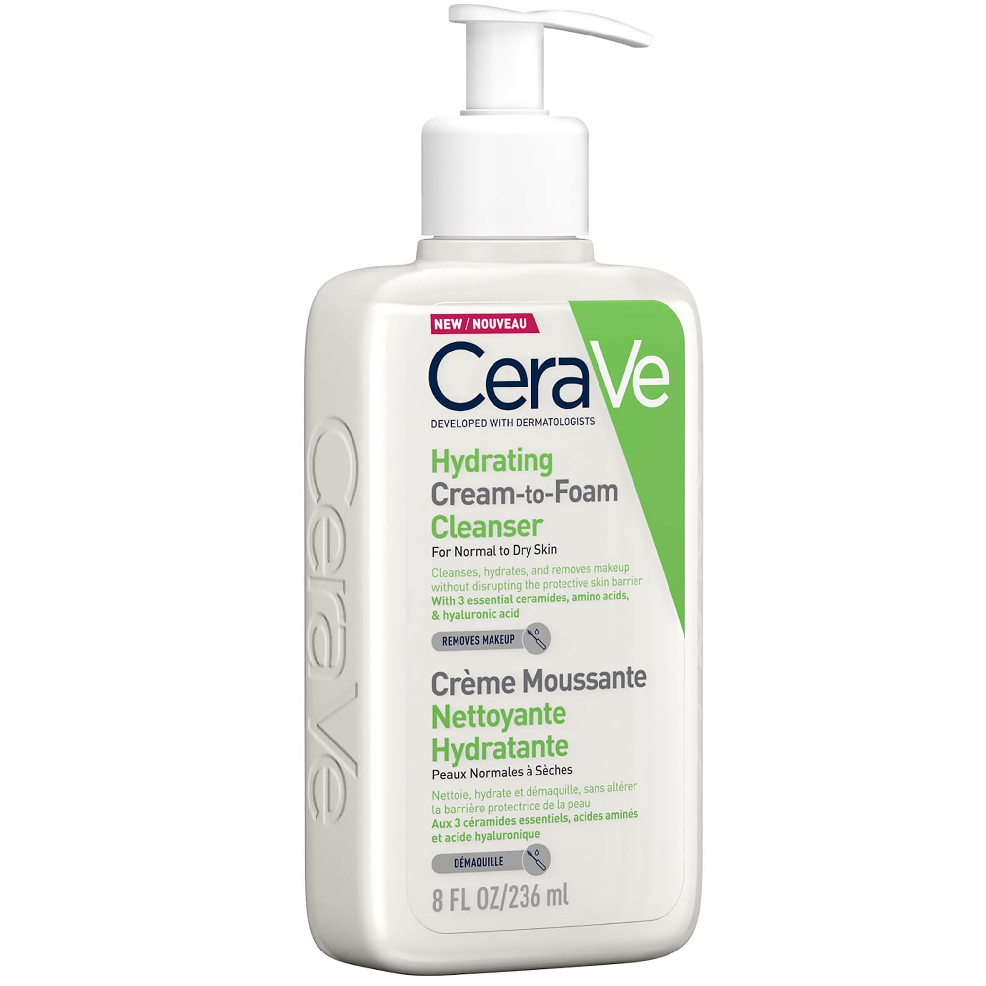 Hydrating Cream-to-Foam Cleanser 236ml