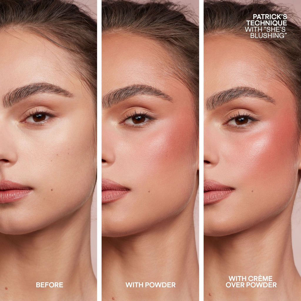 Major Headlines Double-Take Cream and Powder Blush Duo 10.5g by PATRICK TA