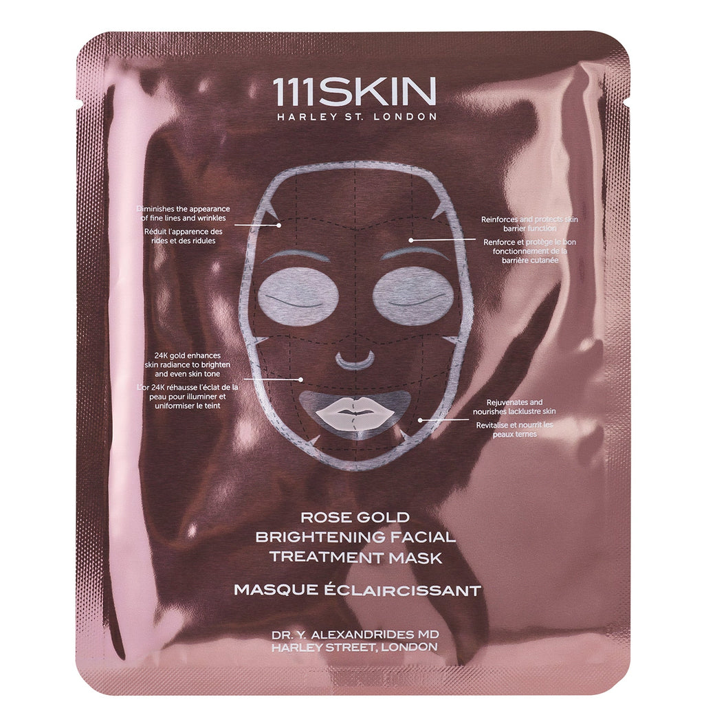 Rose Gold Brightening Facial Mask Set 5 Piece