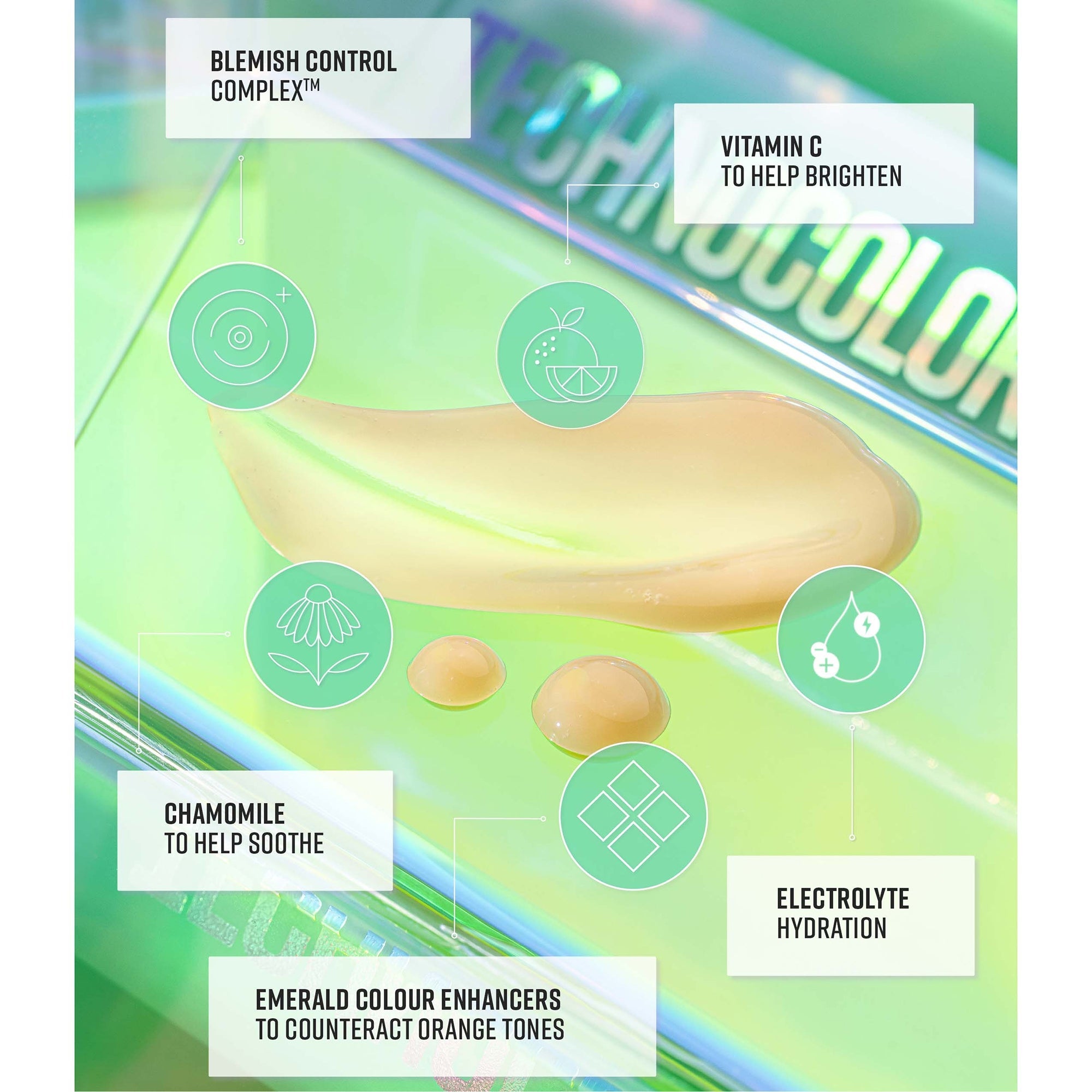 Technocolor Emerald Self Tanning Face Serum 50ml