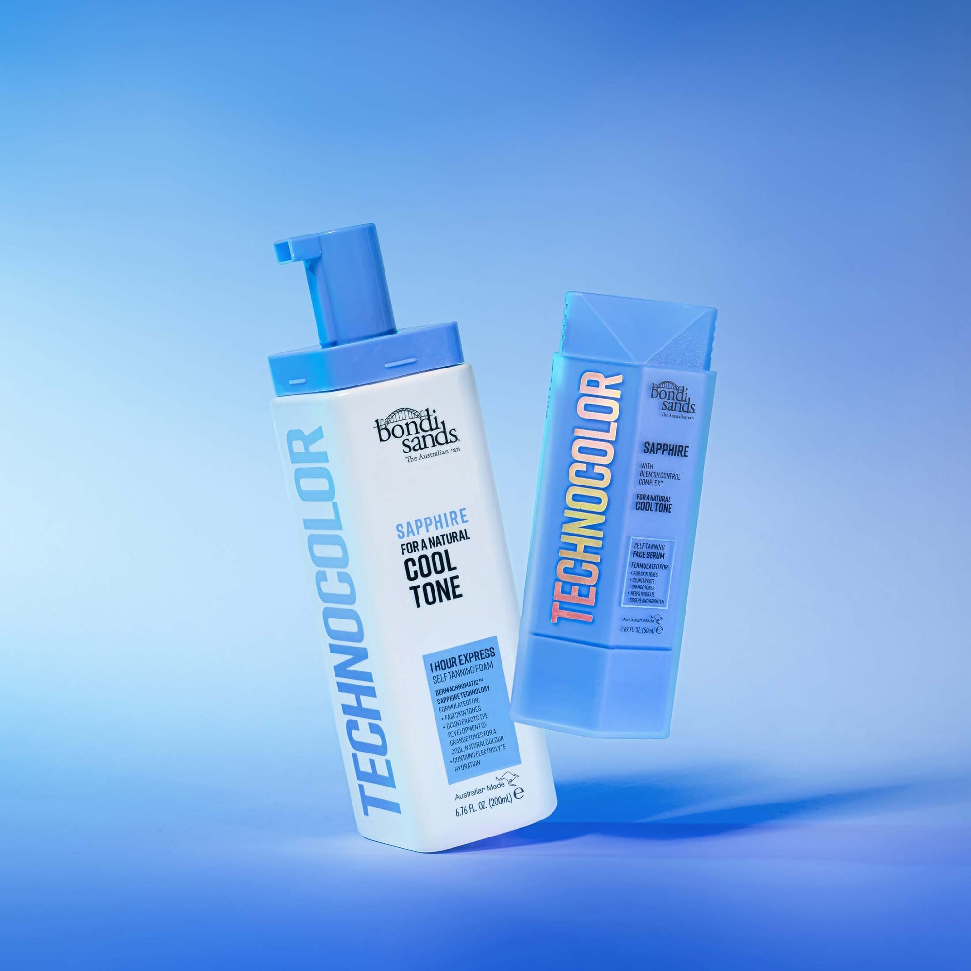 Technocolor Sapphire Self Tanning Face Serum 50ml