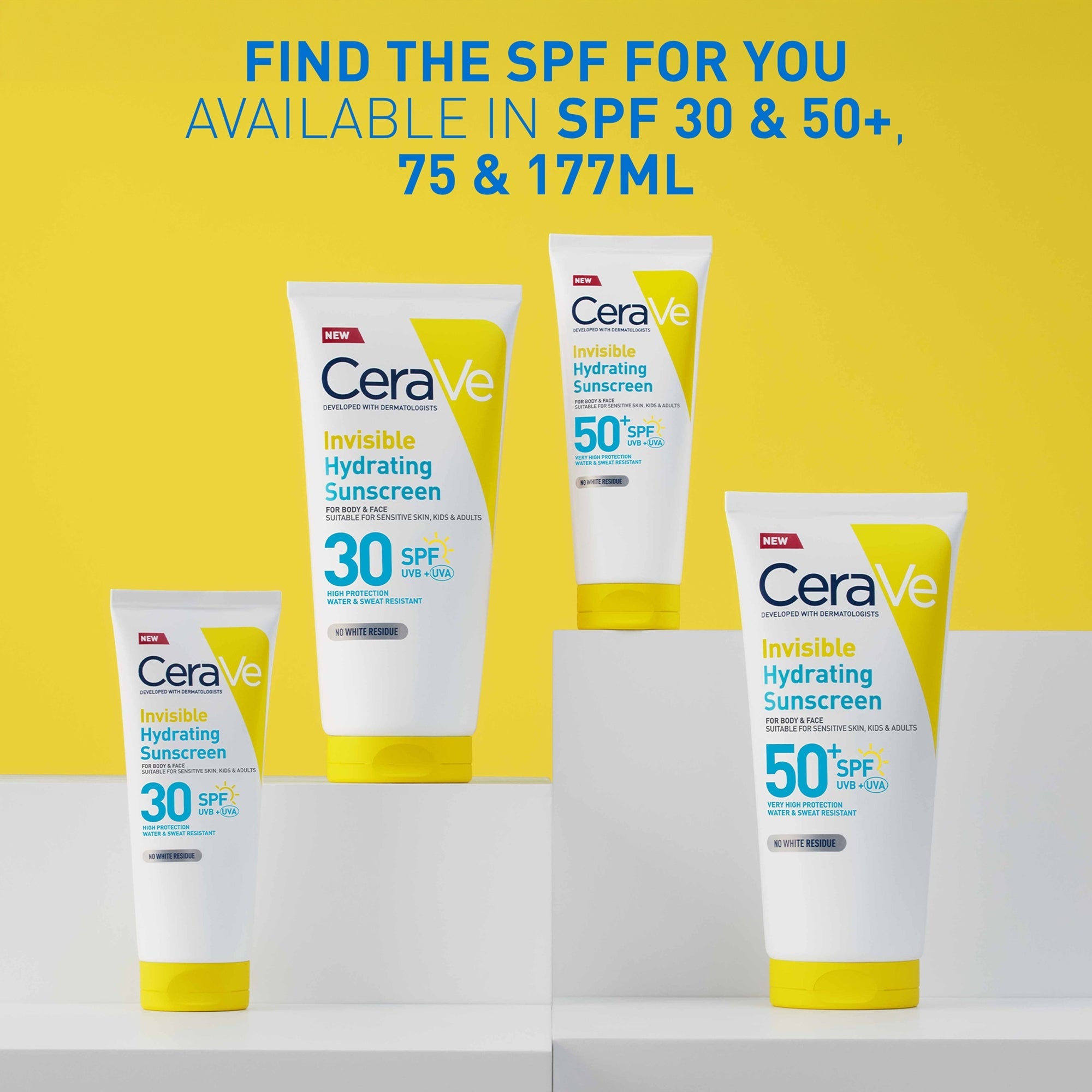 Invisible Hydrating Sunscreen SPF 50 75ml