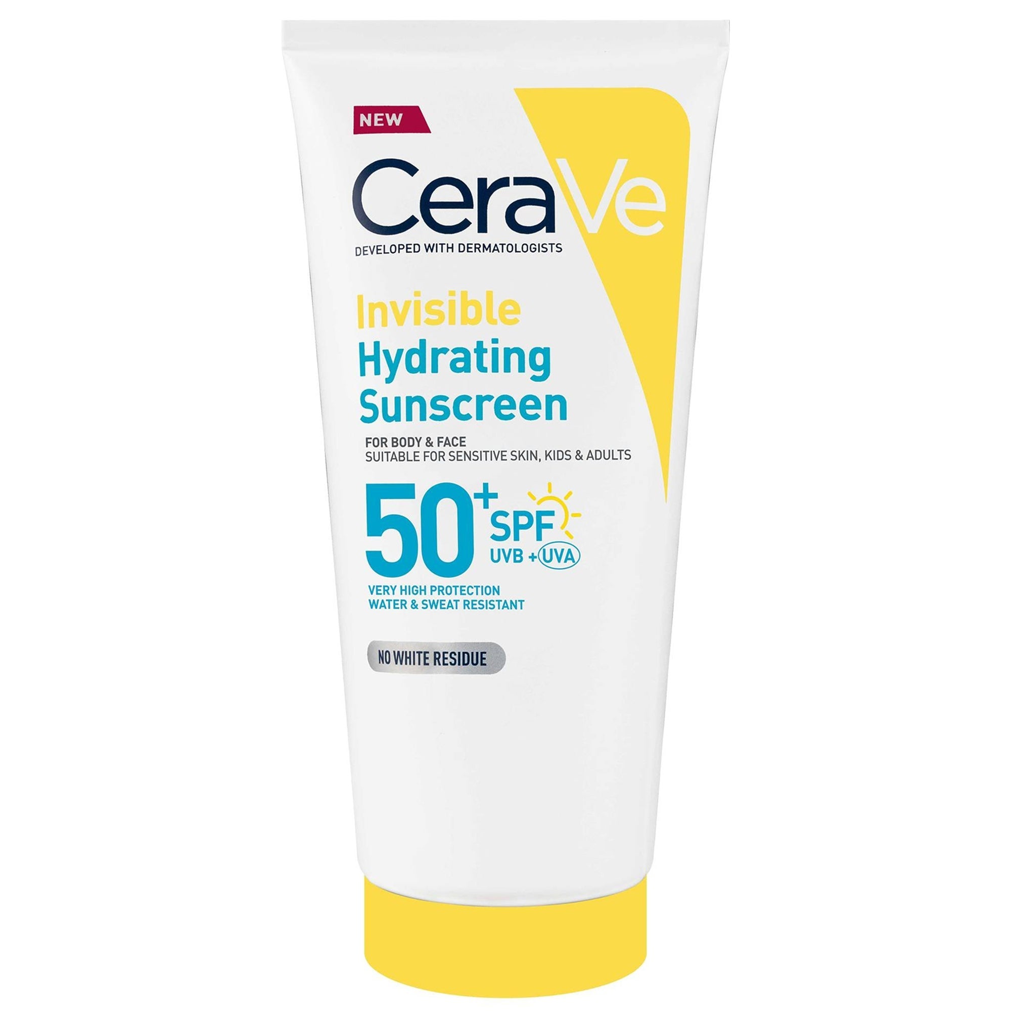 Invisible Hydrating Sunscreen SPF 50 for Body & Face 177ml
