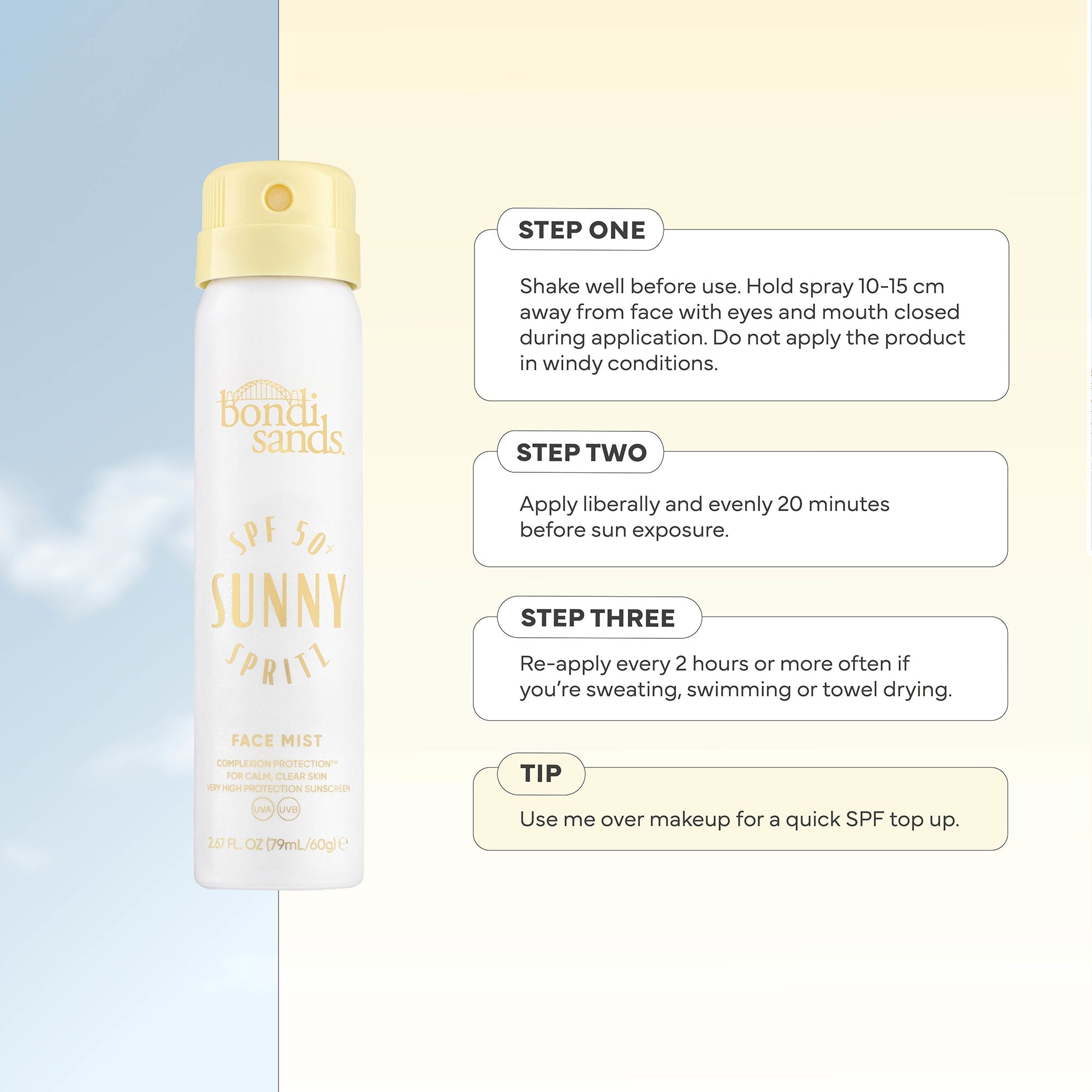 Sunny SPF 50+ Face Mist 79ml
