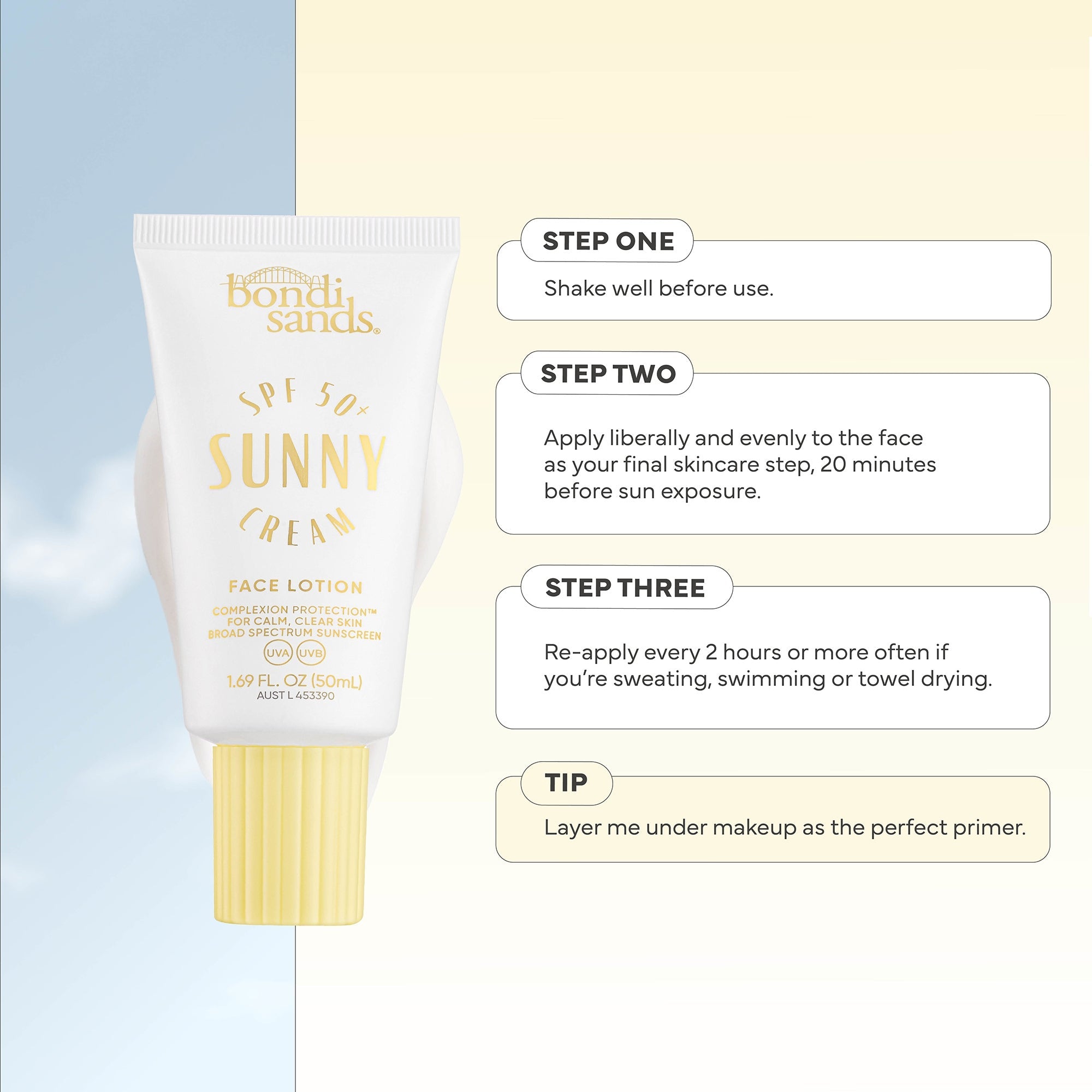 Sunny SPF 50+ Face Lotion 50ml