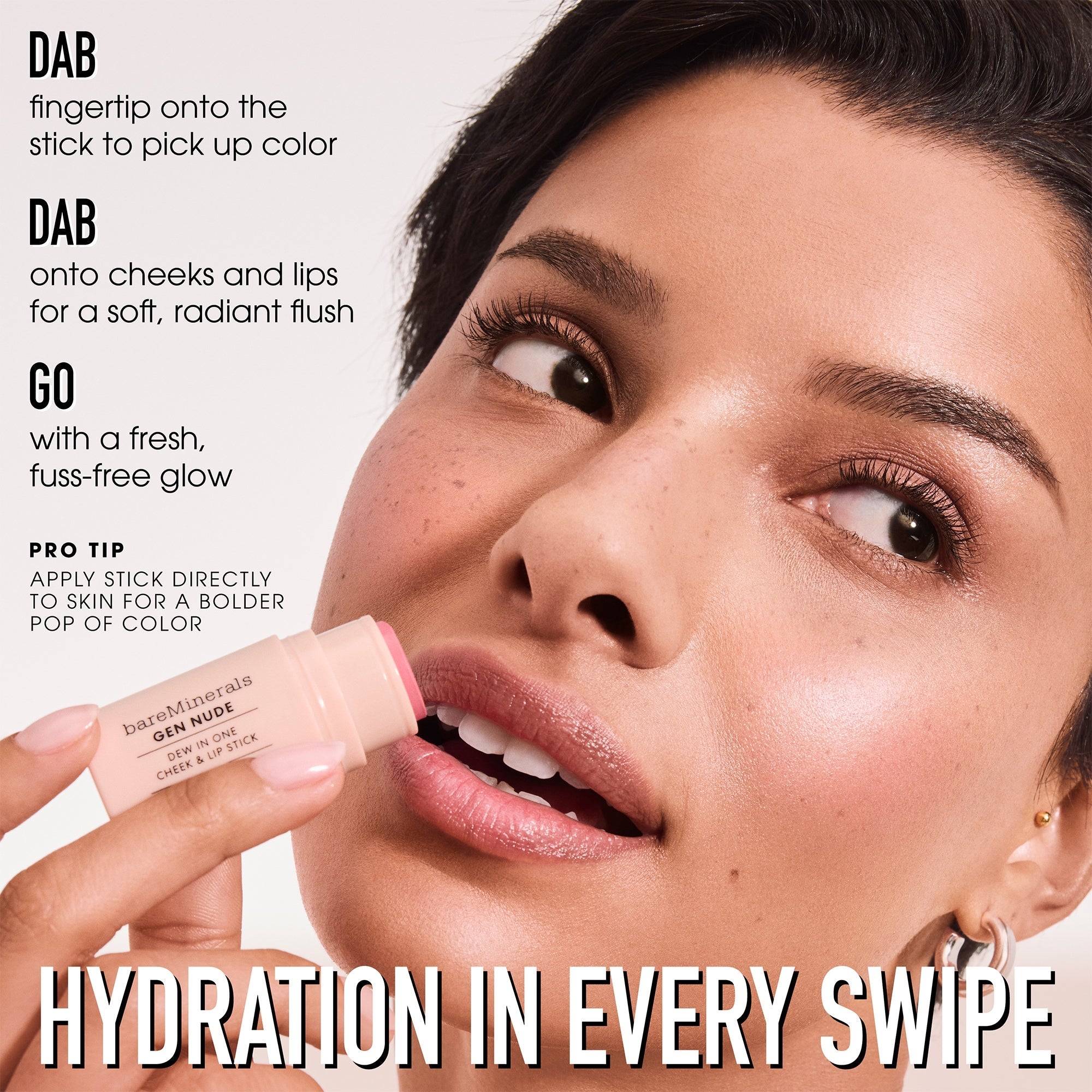 Gen Nude Dew-In-One Cheek & Lip Stick 3g