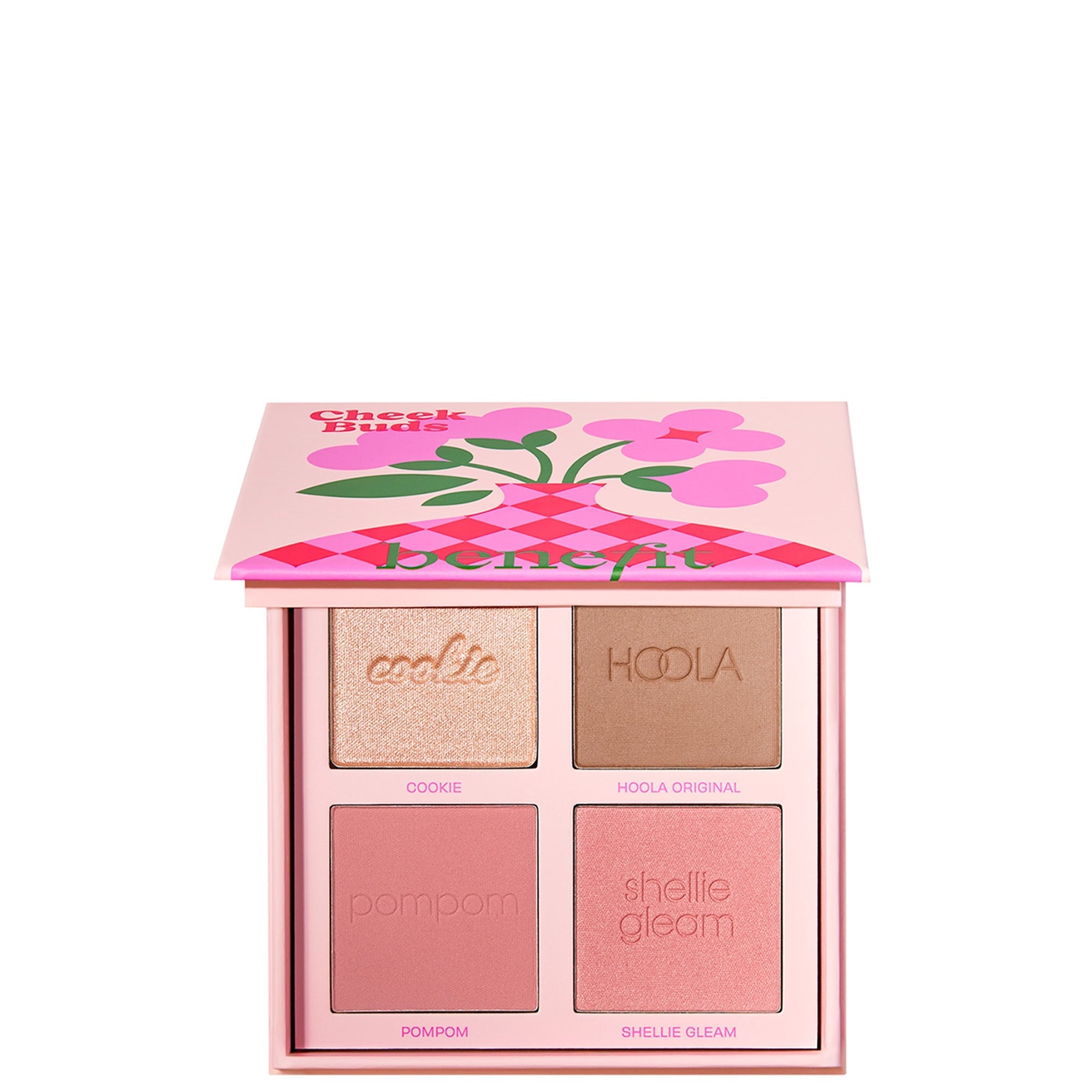 Cheek Buds Limited Edition Hoola Bronzer Blush and Highlighter Palette 11.5g