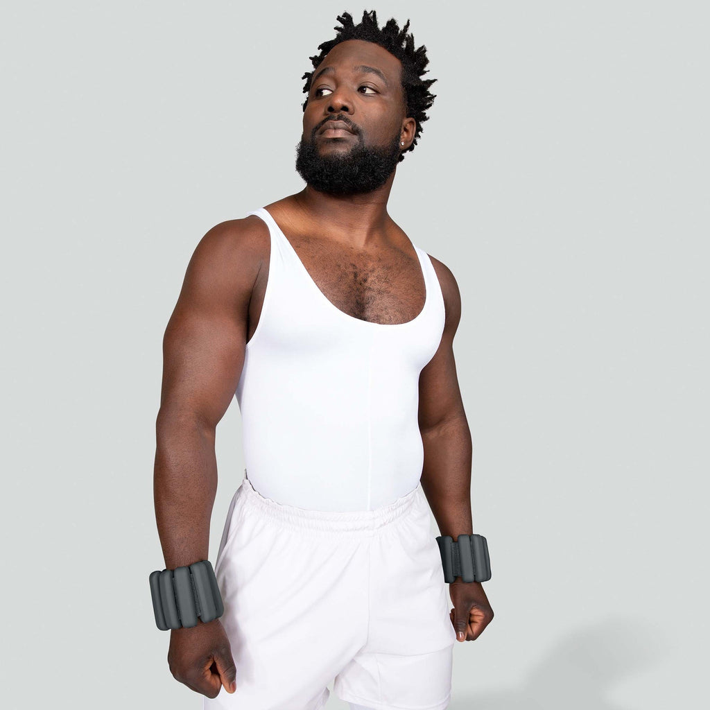 Ankle/Wrist Weights 2lb Charcoal