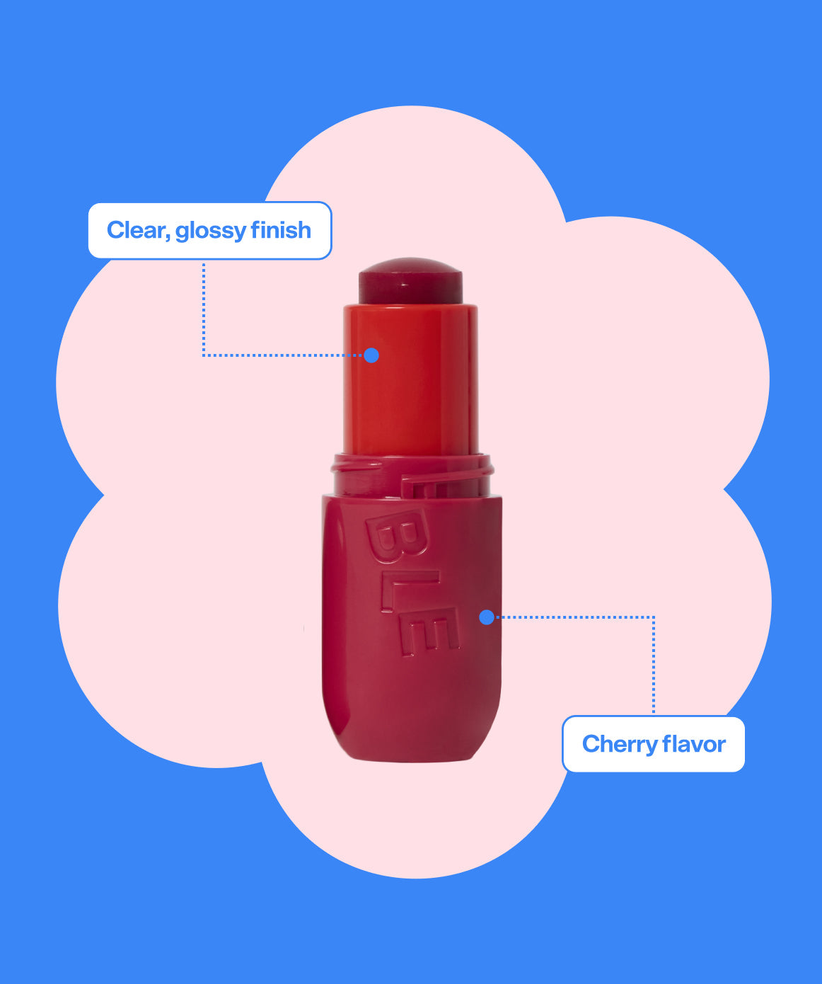 Tell All Cherry Lip Balm by Bubble Skincare