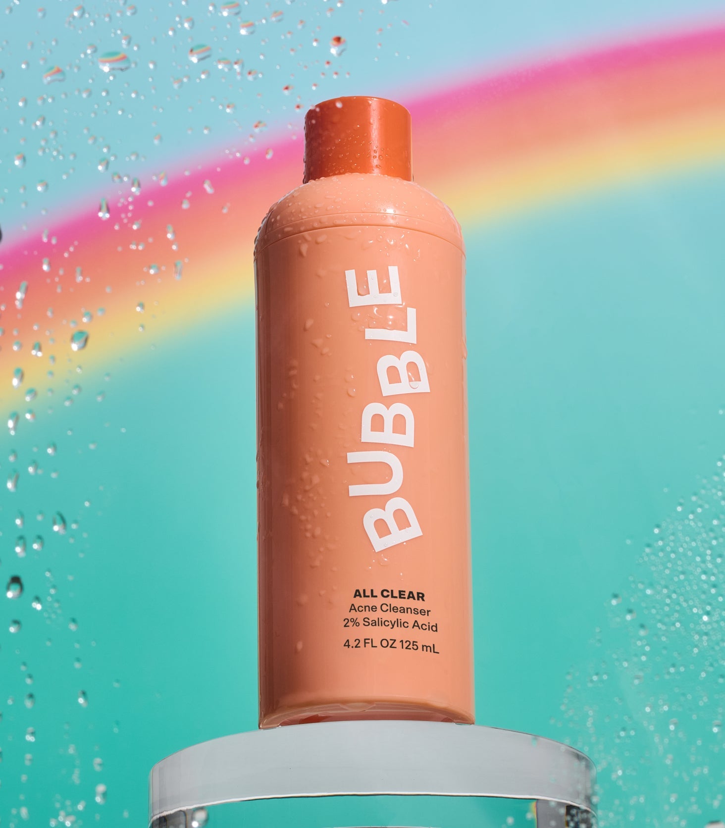 All Clear Acne Cleanser 4.2 Fl Oz by Bubble Skincare
