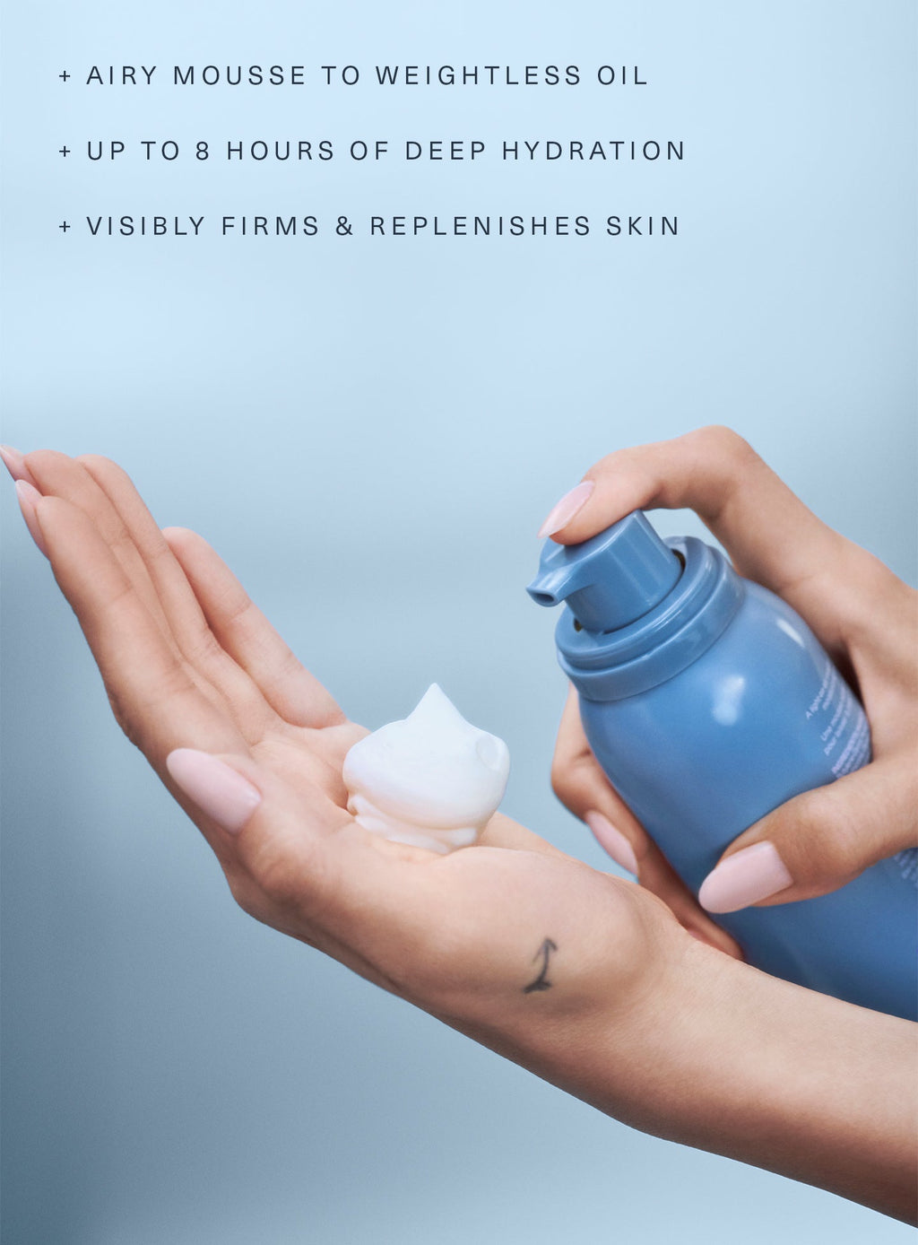 Find Comfort Hydrating Body Mousse To Oil by Rare Beauty