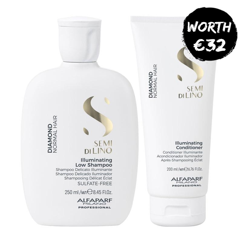 Semi Di Lino Diamond Shampoo & Conditioner Duo by Alfaparf