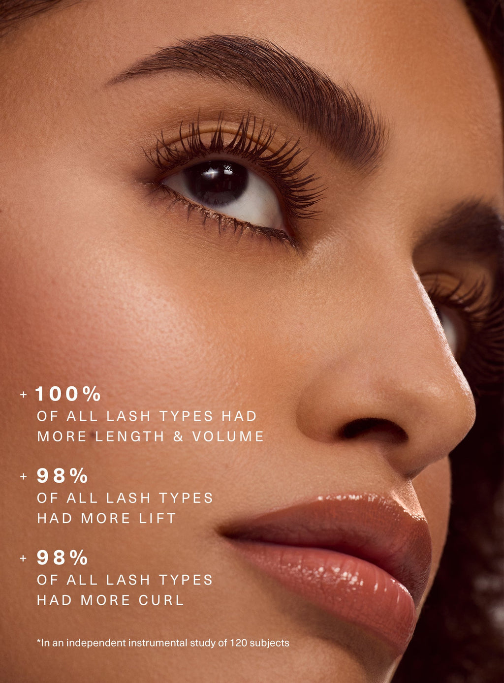 Perfect Strokes Universal Volumizing Mascara Brown by Rare Beauty