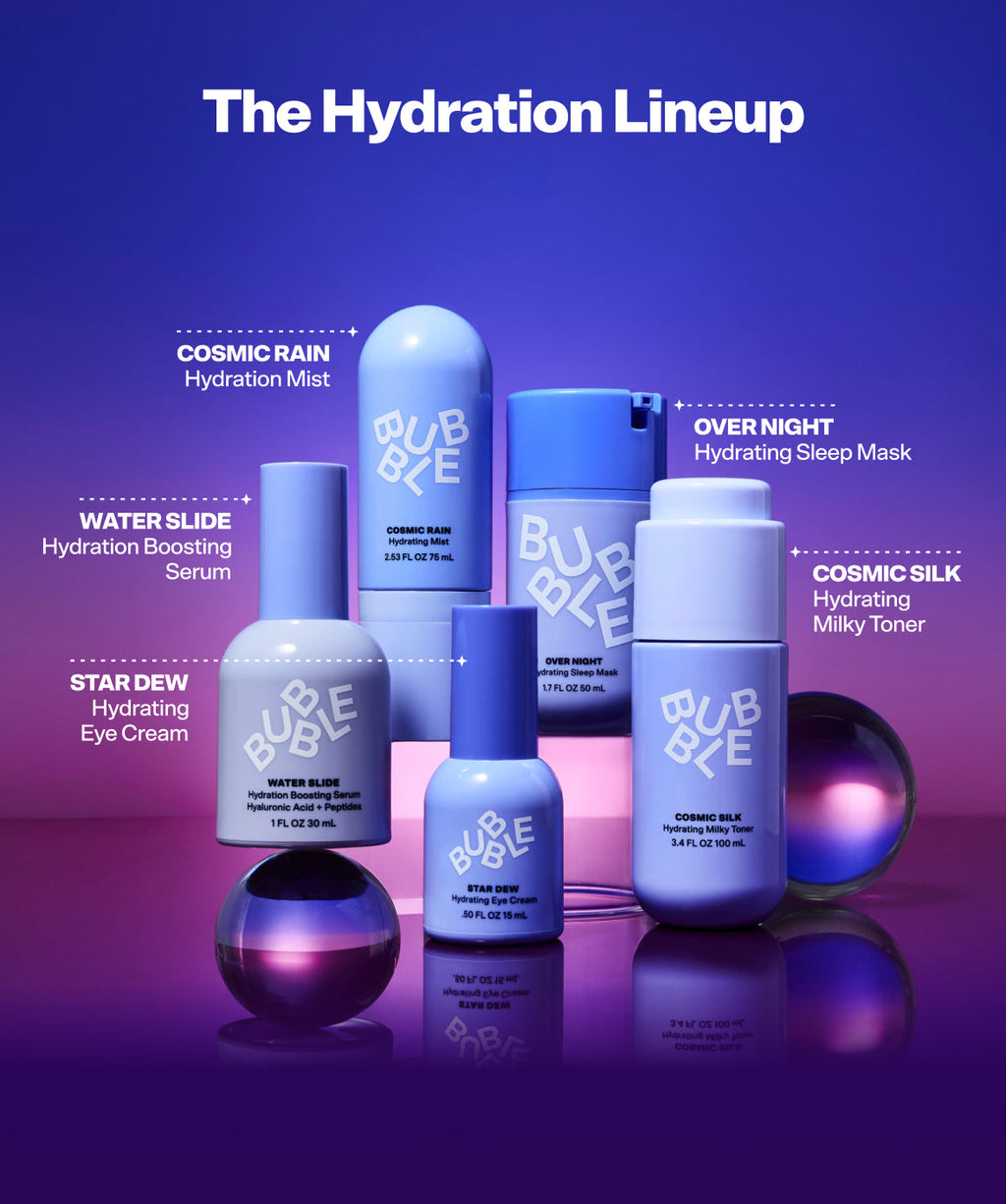 Cosmic Rain Dewy Hydrating Mist by Bubble Skincare