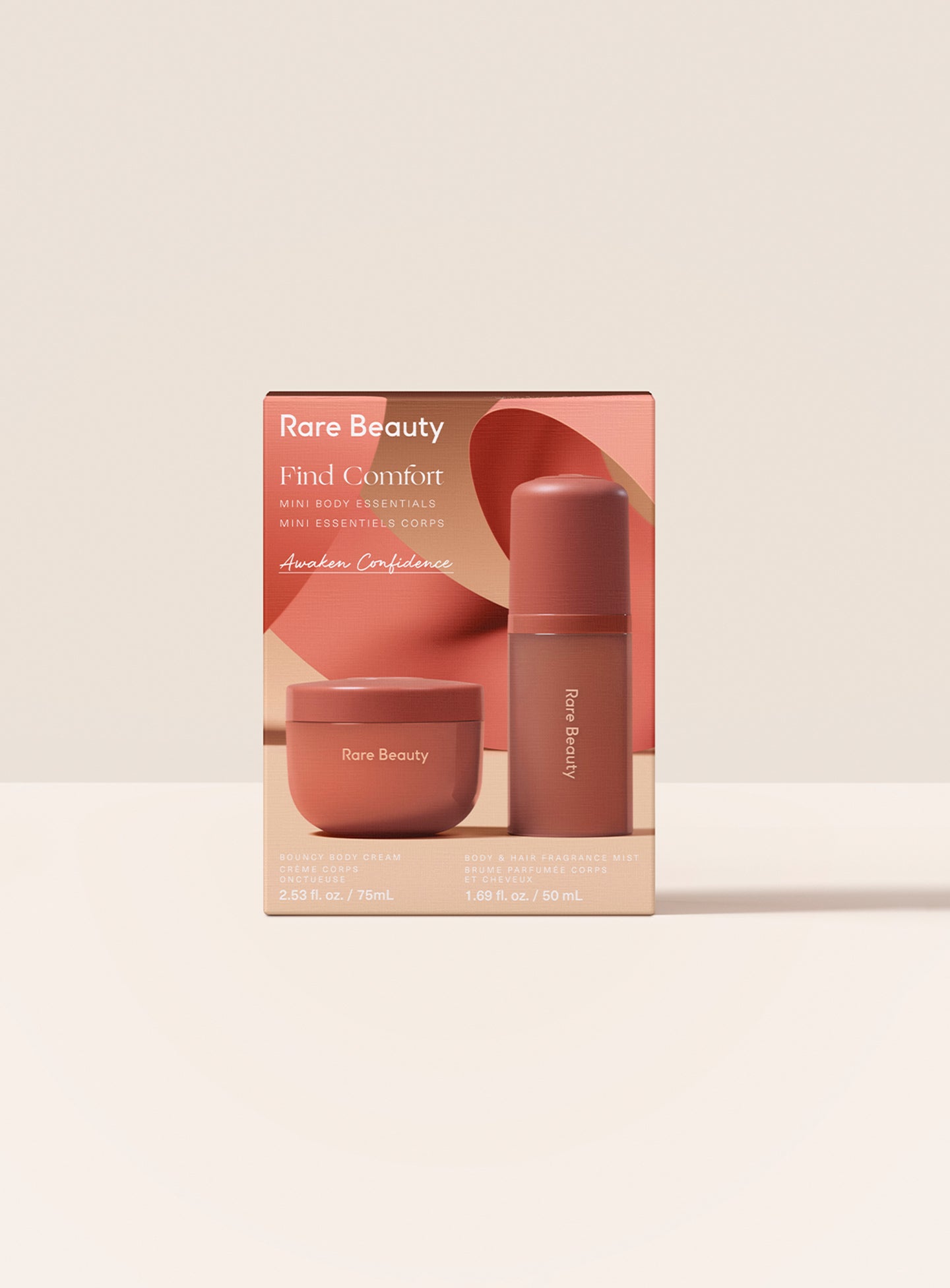 Find Comfort Mini Body Essentials Awaken Confidence by Rare Beauty