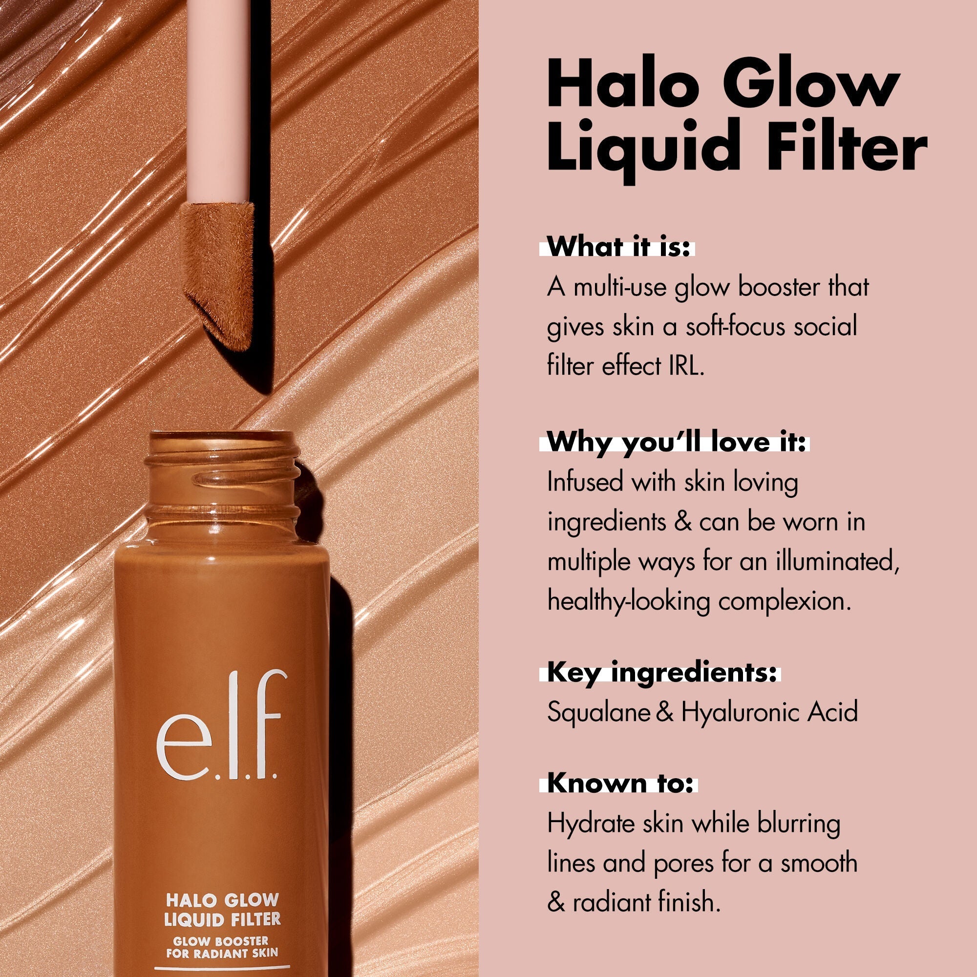 E.l.f. Cosmetics Halo Glow Liquid Filter