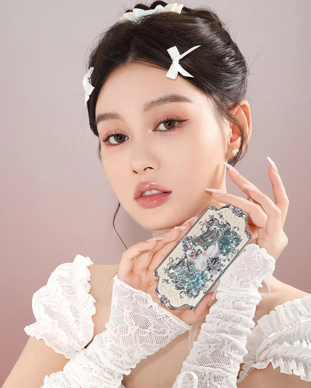 Flower Knows - Swan Ballet Six-Color Makeup Palette