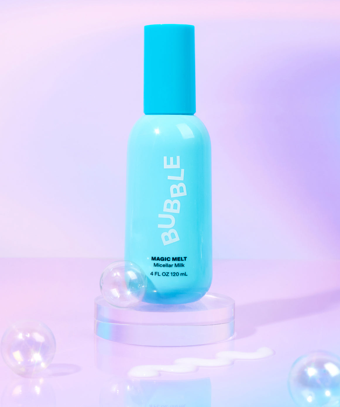 Magic Melt Micellar Makeup Remover 4.0 Fl Oz by Bubble Skincare