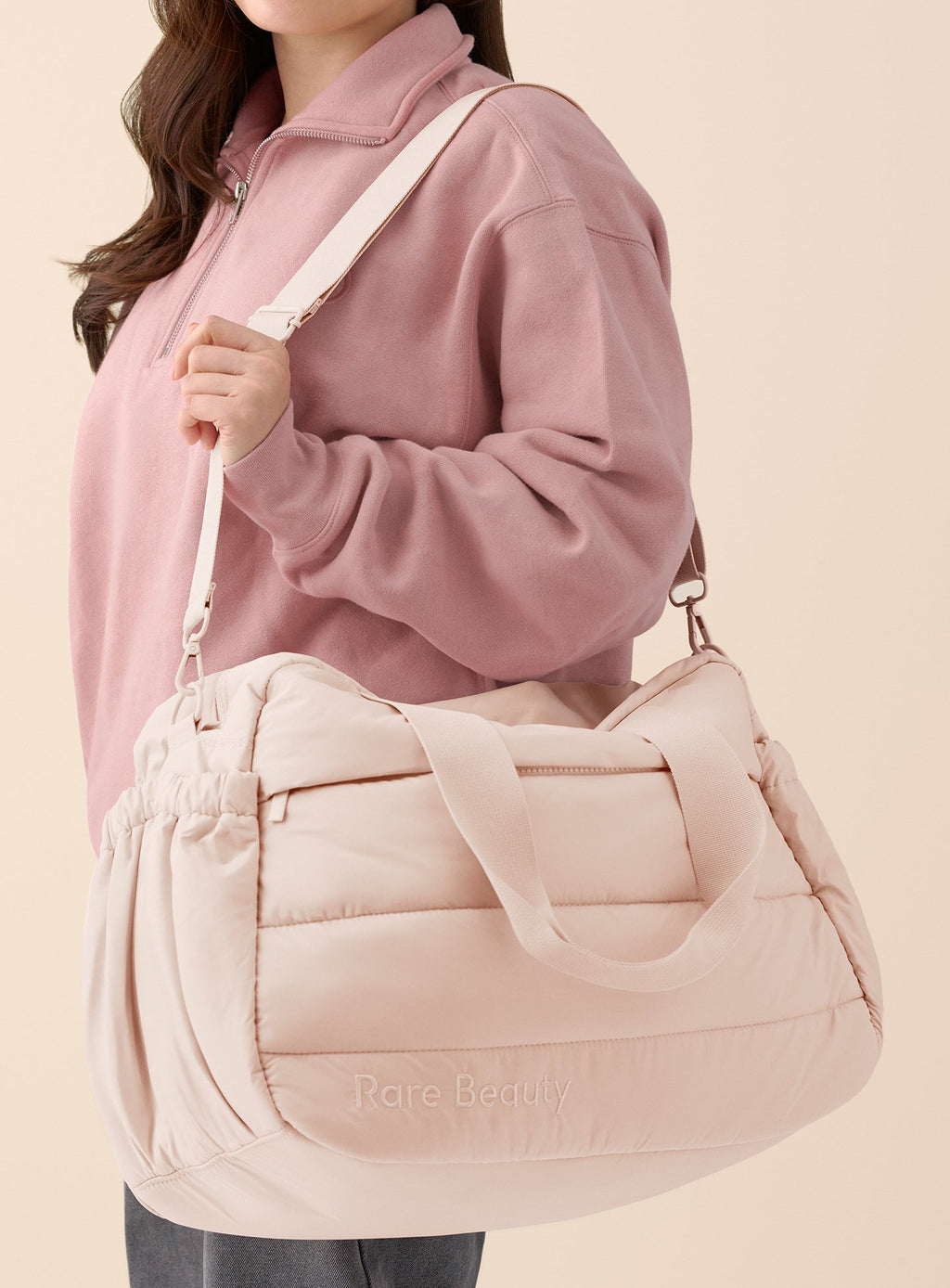 Puffy Carryall Tote by Rare Beauty