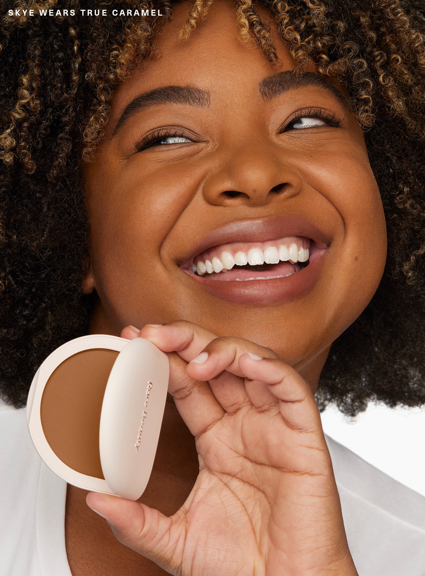 True to Myself Tinted Pressed Finishing Powder by Rare Beauty