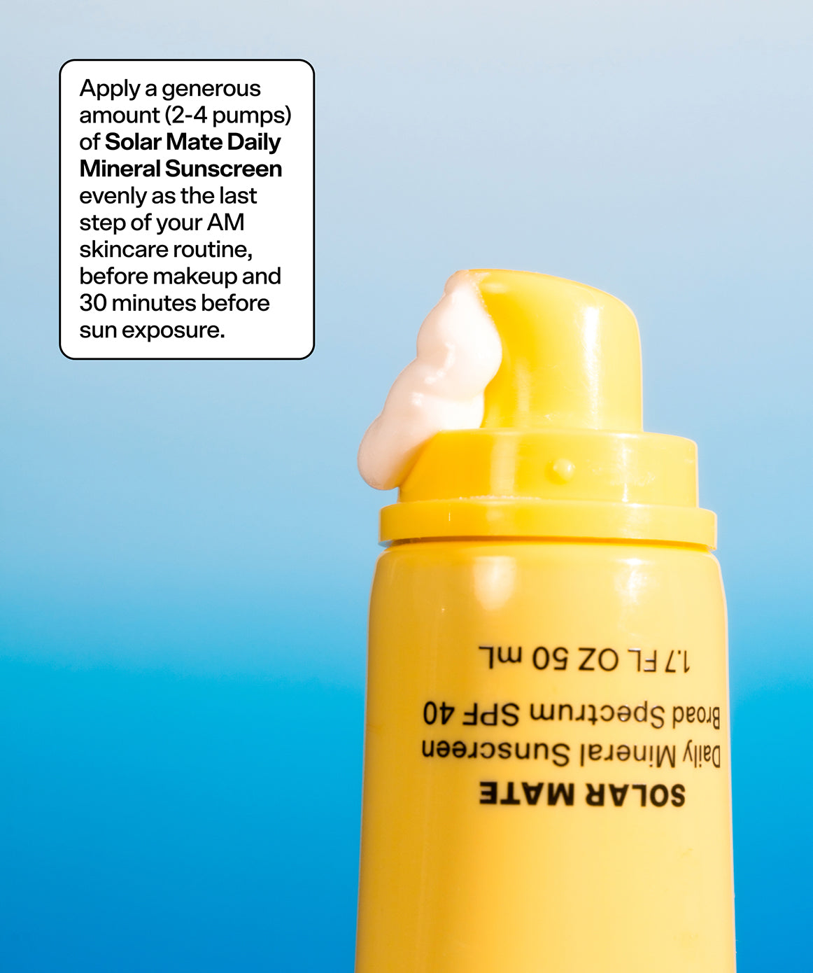 Solar Mate Mineral SPF 40 Sunscreen by Bubble Skincare