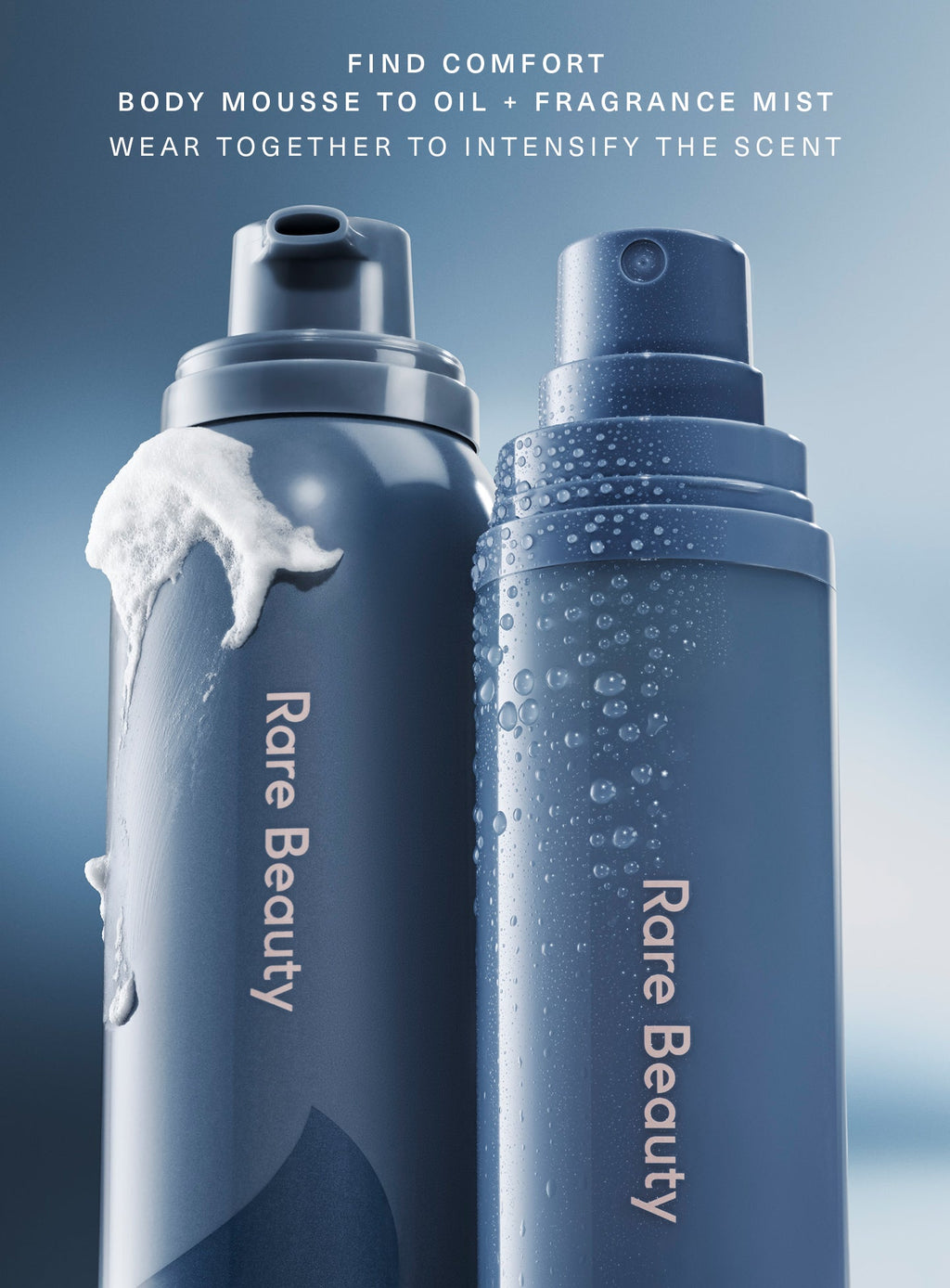 Find Comfort Hydrating Body Mousse To Oil by Rare Beauty