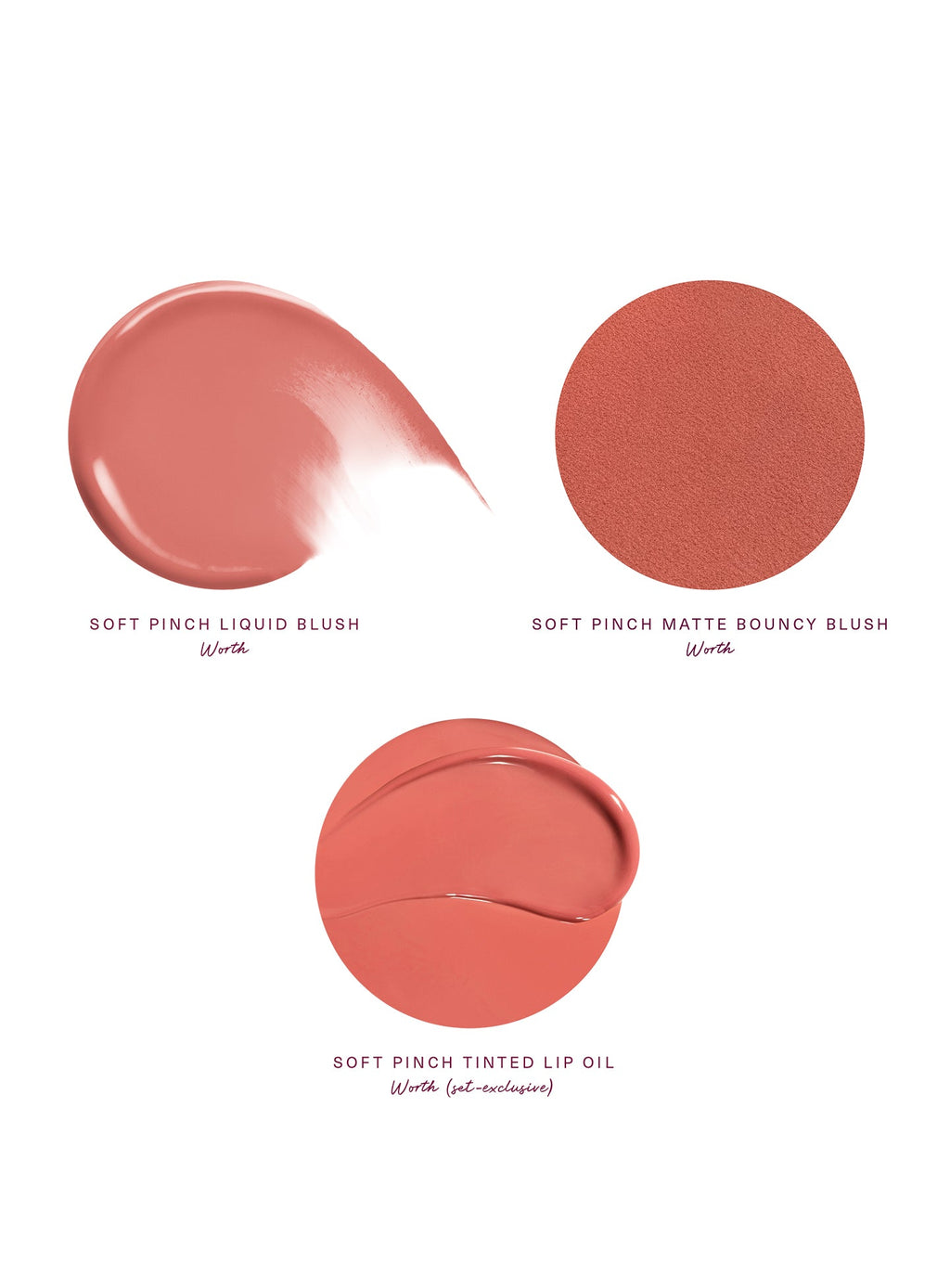 Soft Pinch Cheek & Lip Trio by Rare Beauty