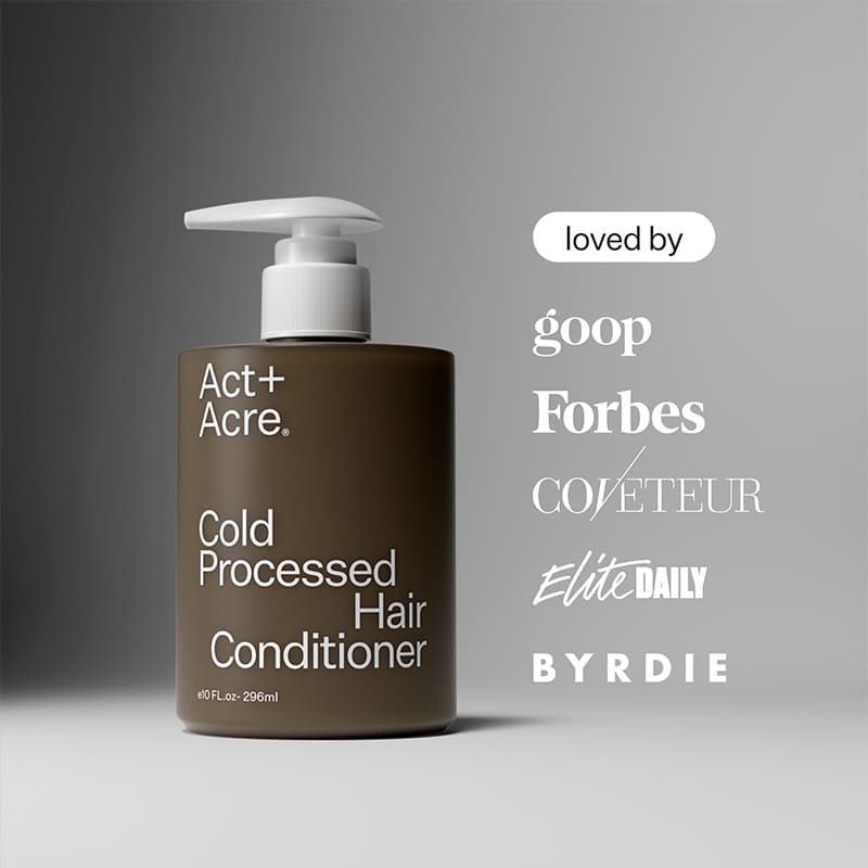 Cold Processed Hair Conditioner by Act+Acre