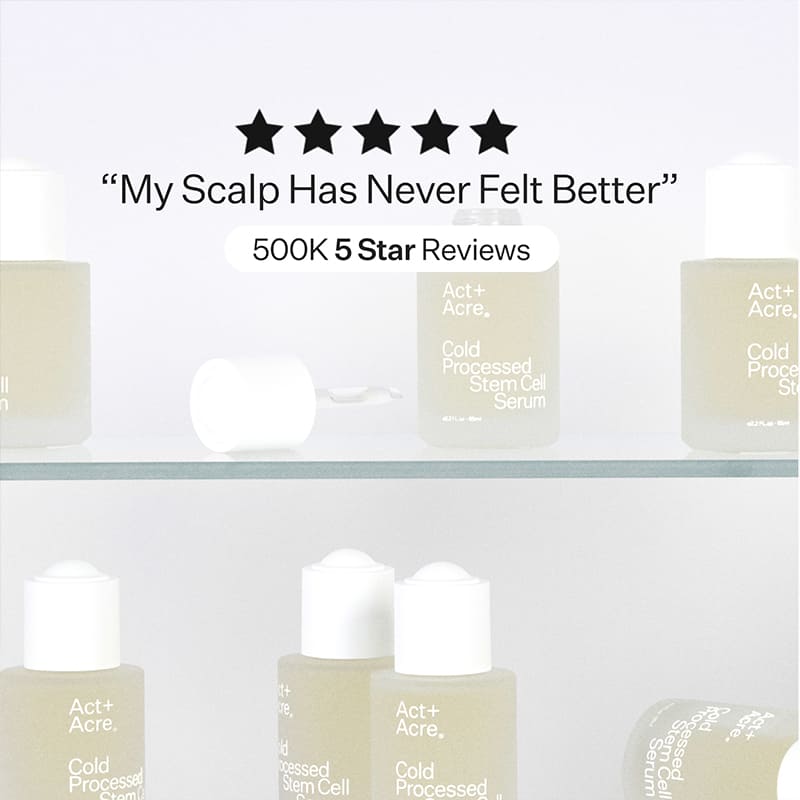 Cold Processed Stem Cell Serum by Act+Acre