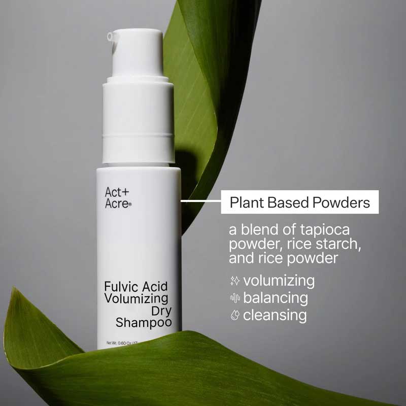 Fulvic Acid Volumizing Dry Shampoo by Act+Acre