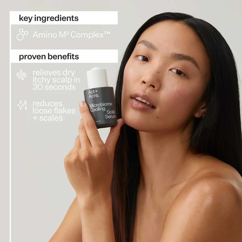 Microbiome Cooling Scalp Serum by Act+Acre
