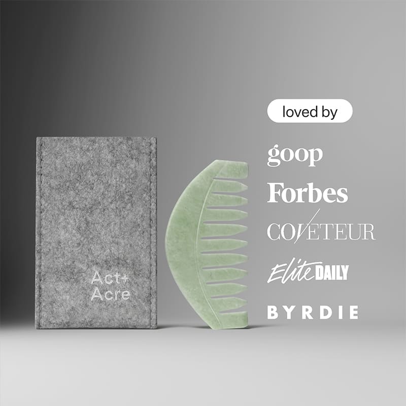 Scalp Gua Sha by Act+Acre