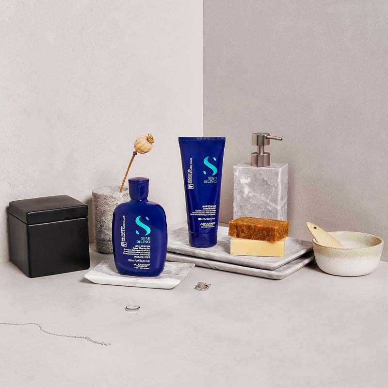 Semi Di Lino Brunette Anti-Orange Conditioner by Alfaparf