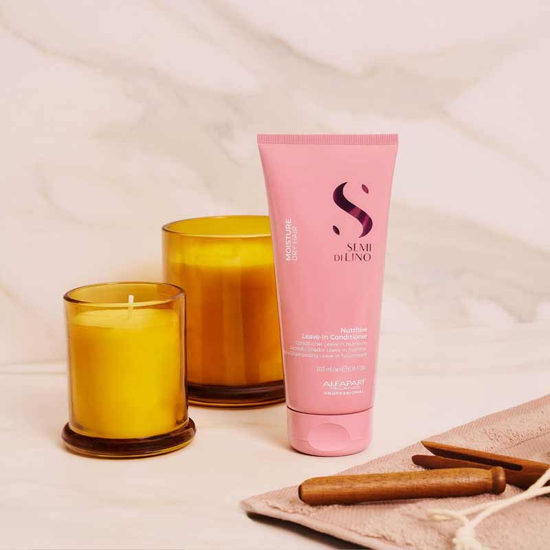 Semi Di Lino Moisture Nutritive Leave-In Conditioner For Dry Hair by Alfaparf