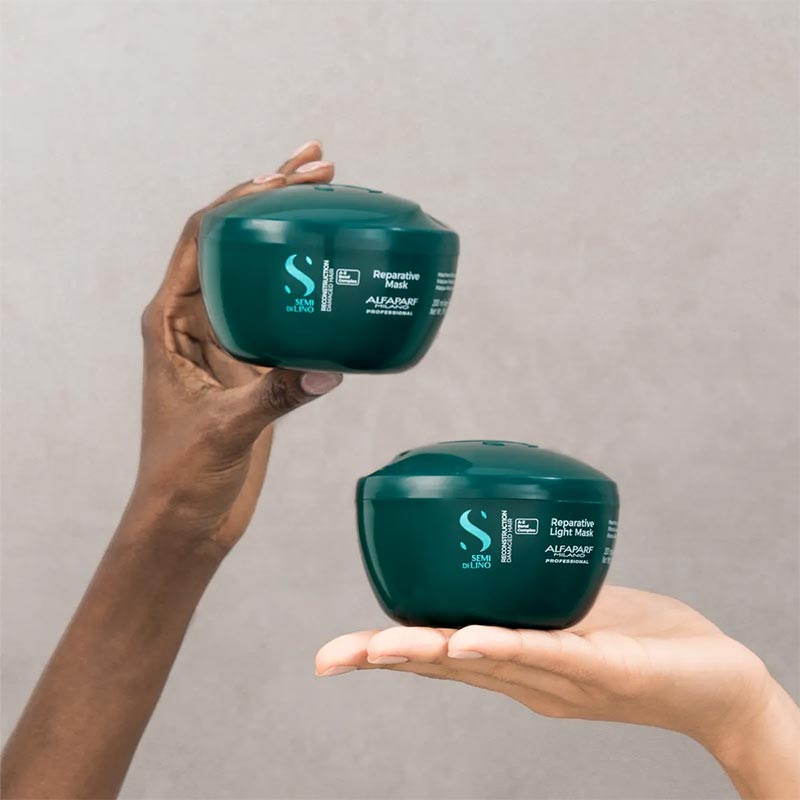 Semi Di Lino Reconstruction Reparative Mask by Alfaparf