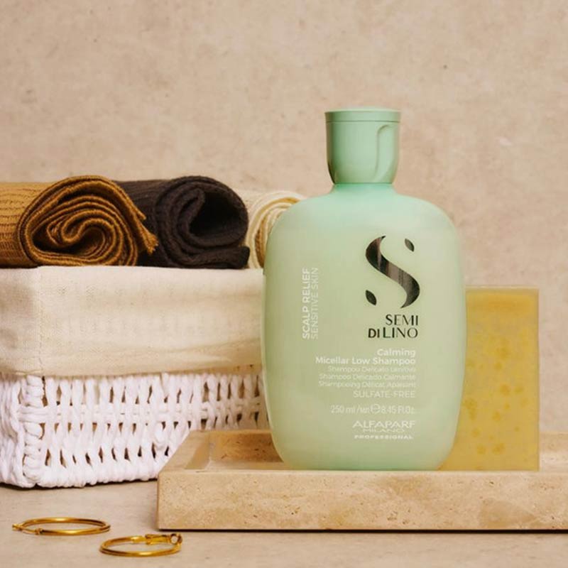 Semi Di Lino Scalp Relief Calming Micellar Low Shampoo by Alfaparf