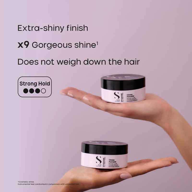 Semi Di Lino Style & Care Glossy Pomade by Alfaparf