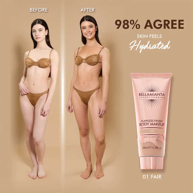 Flawless Finish Body Makeup by Bellamianta