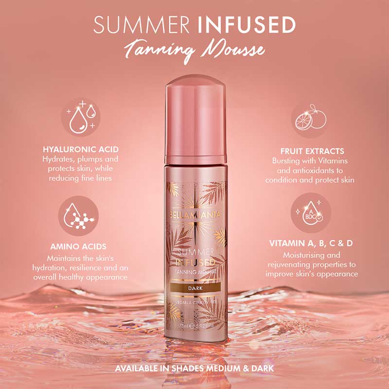 Summer Infused Tanning Mousse 250ml by Bellamianta