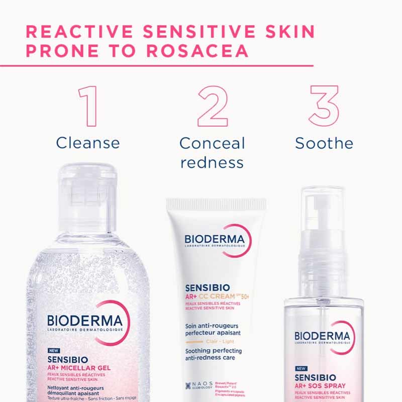 Sensibio AR+ CC Cream SPF 50+ by Bioderma