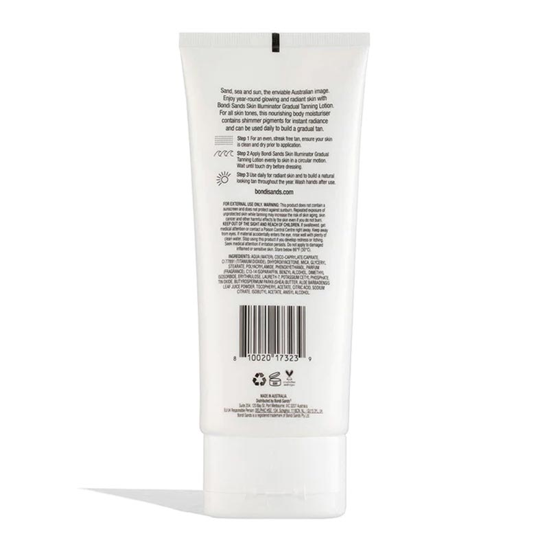 Gradual Tanning Lotion Skin Illuminator by Bondi Sands