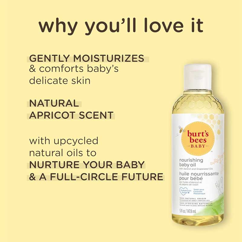 Nourishing Baby Oil by Burt's Bees